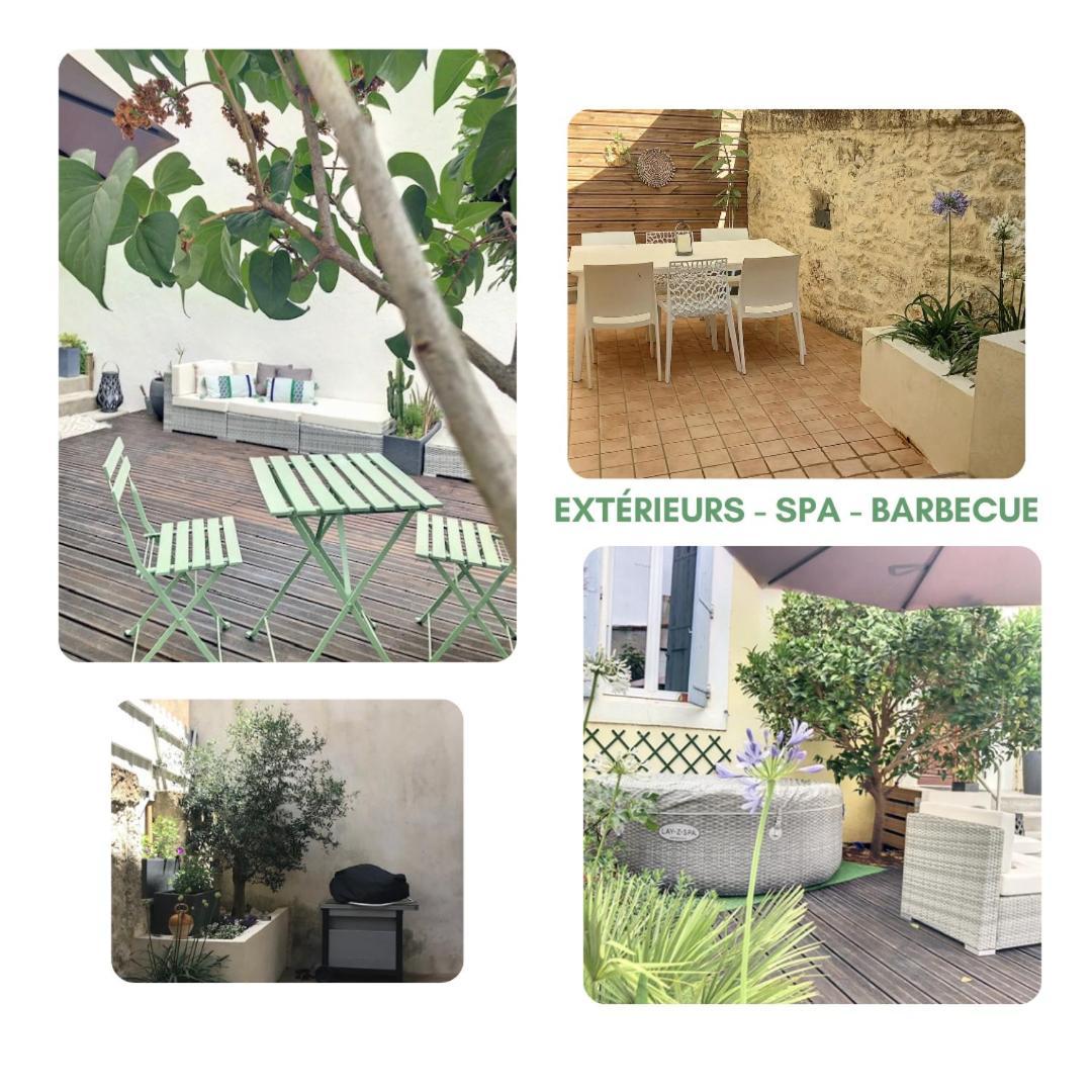 Notre Maison Aux Volets Bleus Ouveillan Exteriör bild